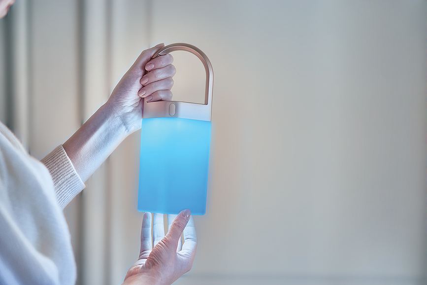 Horizon Svetilka brezžična LED, zlata