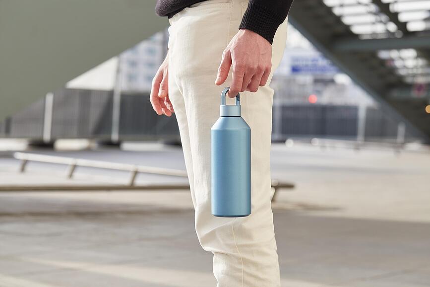 Horizon Παγούρι θερμός, 500 ml, σκούρο ασημί