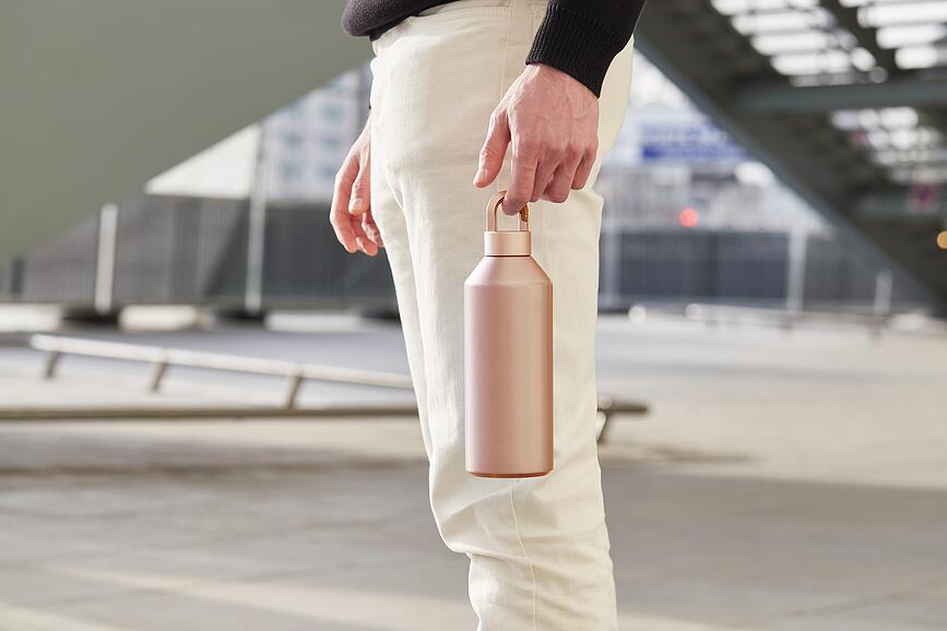 Horizon Παγούρι θερμός, 500 ml, σκούρο ασημί