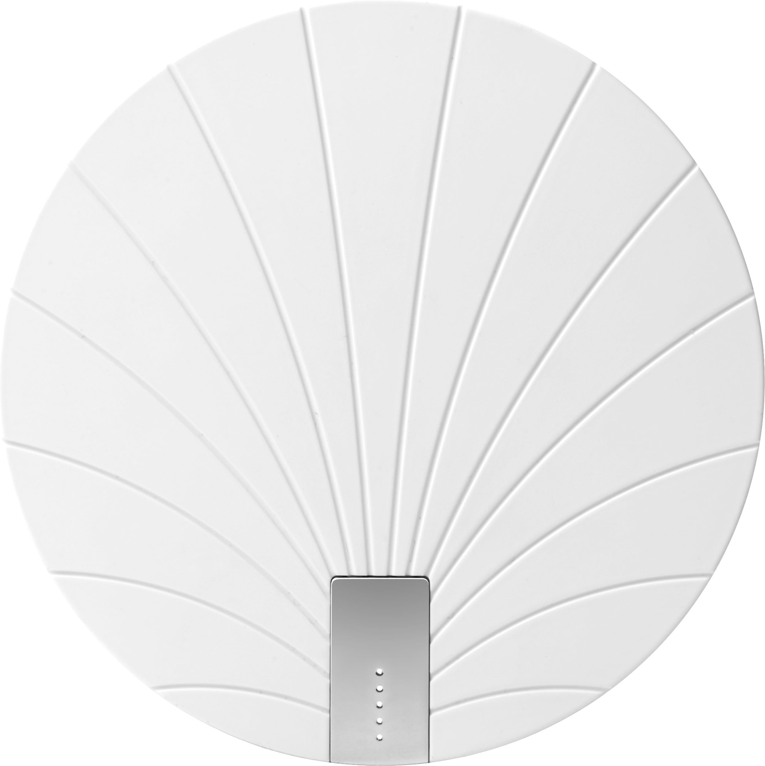 Ładowarka bezprzewodowa Bali 5000 mAh biała z powerbankiem