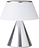 Lampă LED Luma M argintie