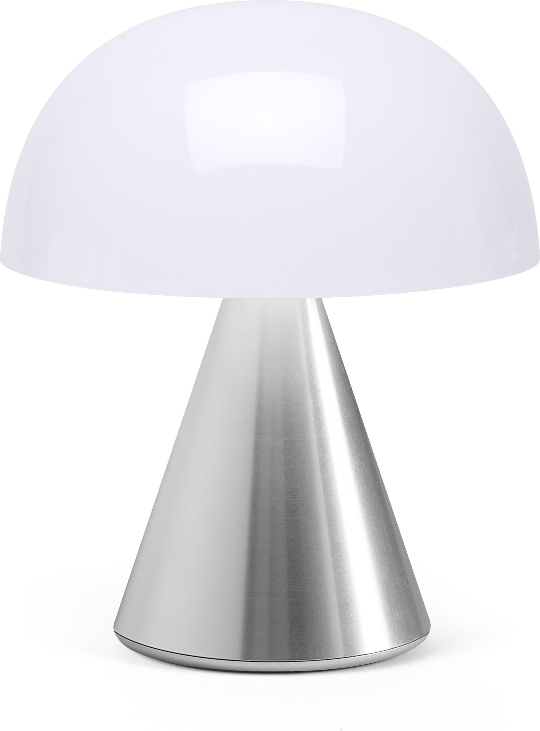 Lampa LED Mina M srebrna