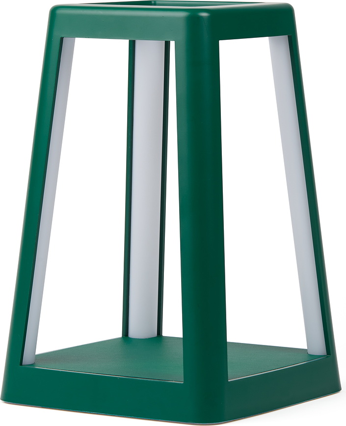 Lampada senza fili Lantern verde scuro