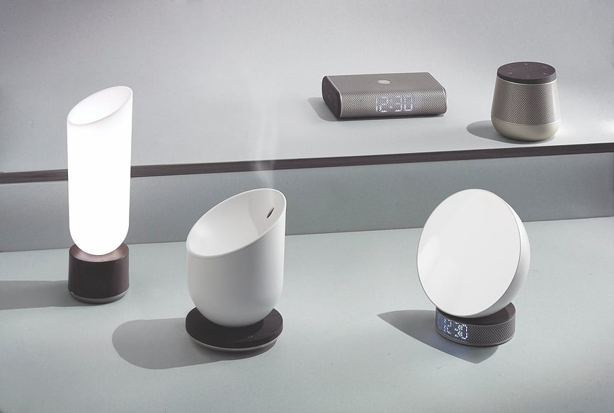 Lámpara de Mesa Miami Light, de mármol negro