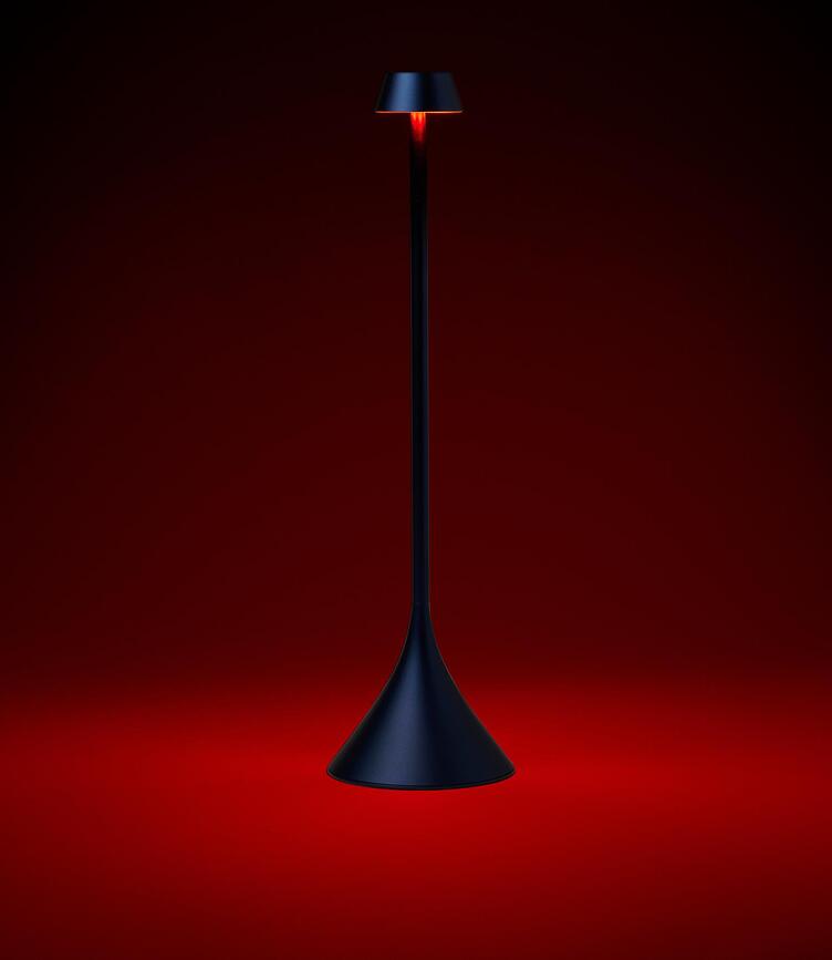 Lámpara de Mesa Steli Shade, marrón