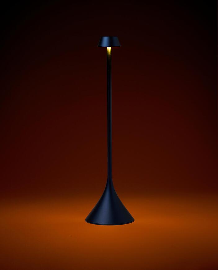 Lámpara de Mesa Steli Shade, marrón