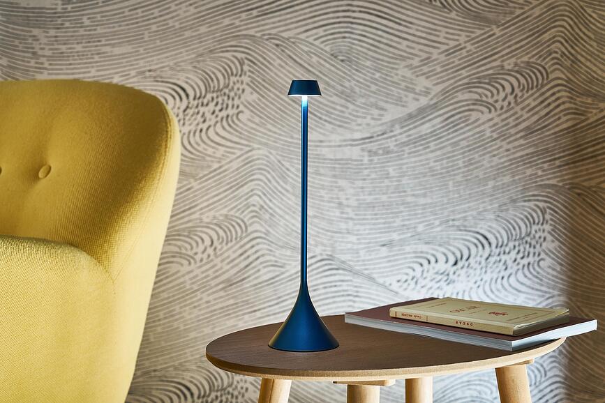 Lámpara de Mesa Steli Shade, marrón