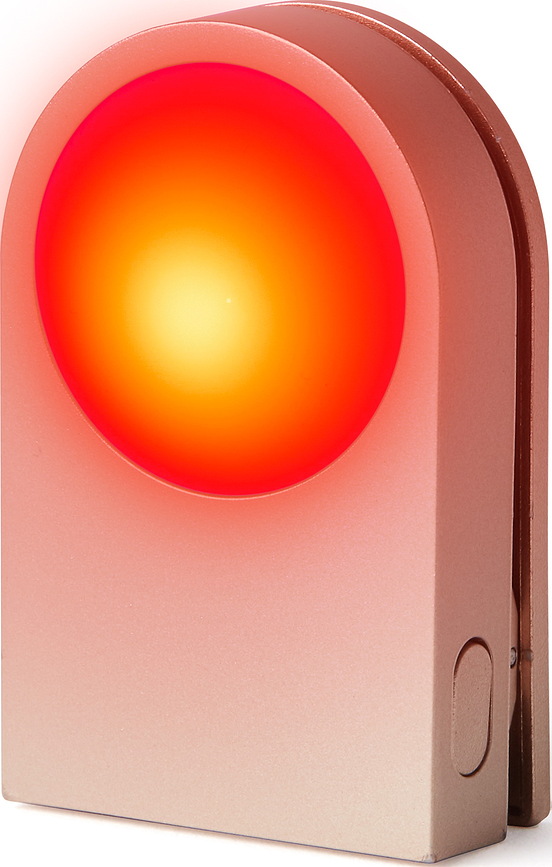 Lámpara de pinza LED Lucie, gris