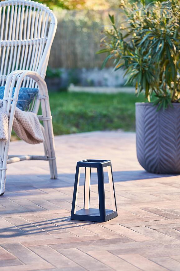 Lámpara inalámbrica Lantern, negra