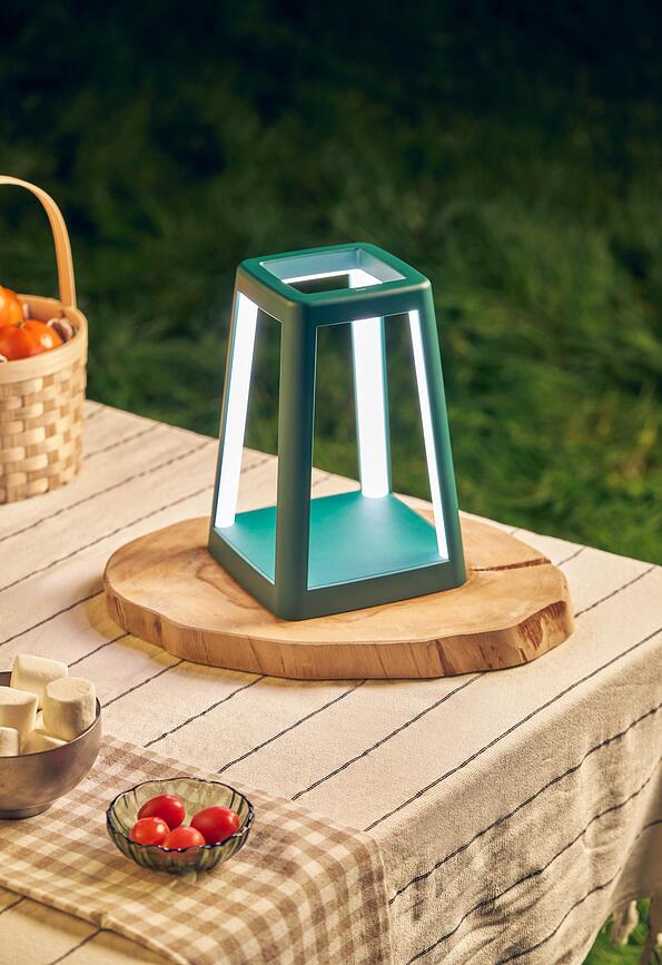 Lámpara inalámbrica Lantern, negra