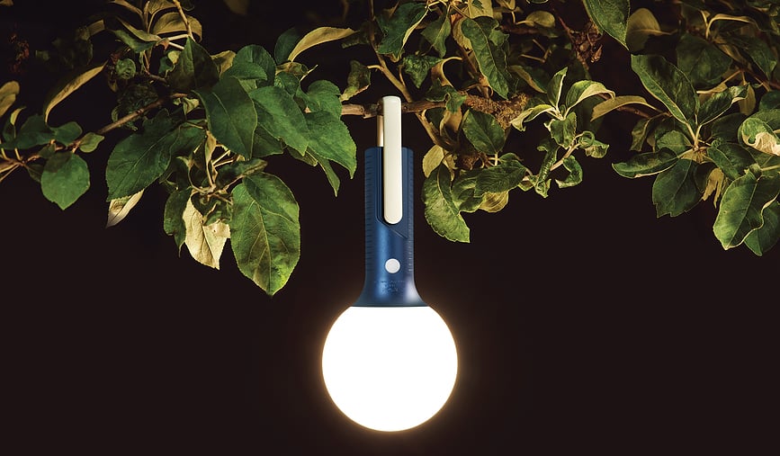 Lámpara LED Bolla+, blanca