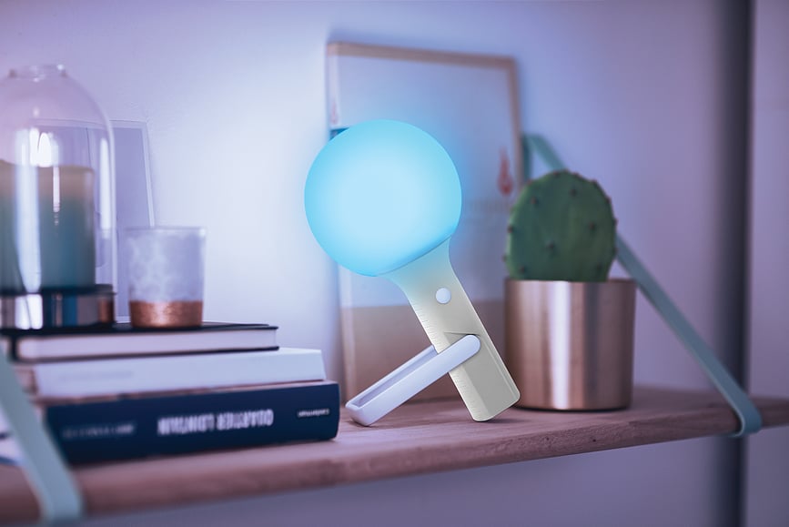 Lámpara LED Bolla+, blanca