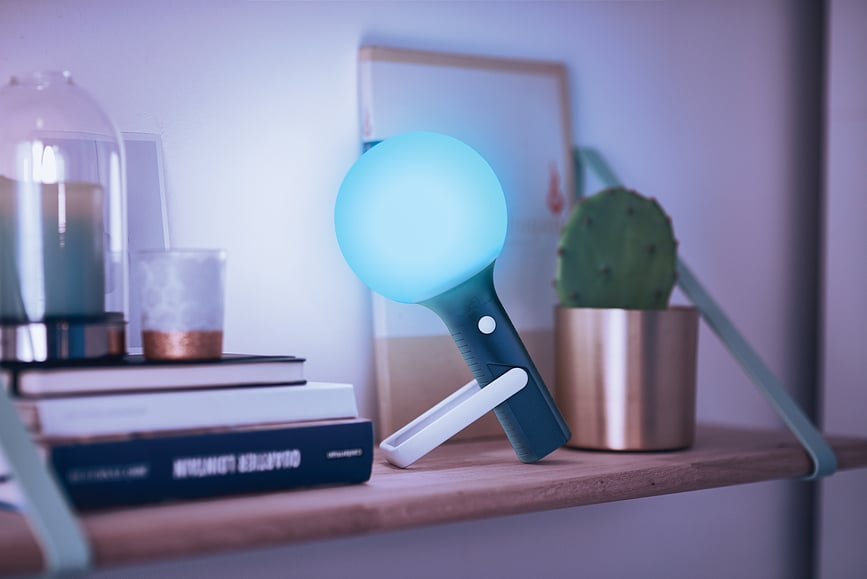 Lámpara LED Bolla+, blanca