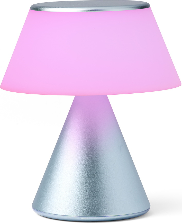 Lámpara LED Luma M, rosa claro