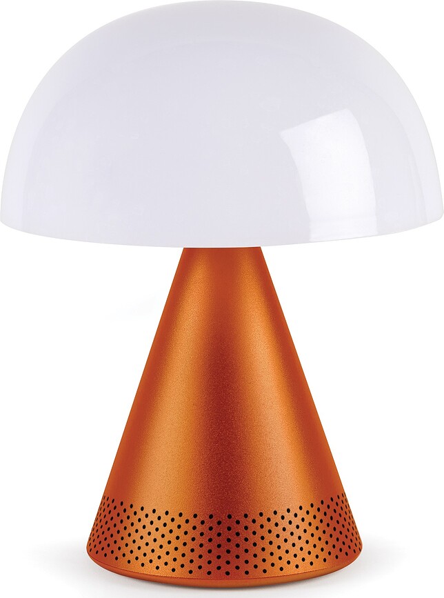 Lámpara LED Mina Audio L, con altavoz Bluetooth