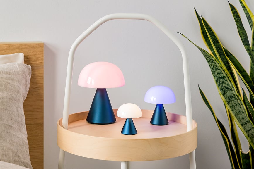 Lámpara LED Mina M, verde oscuro