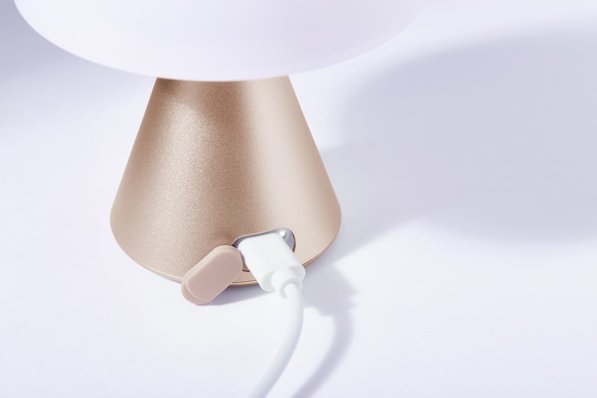 Lámpara LED Mina M, verde oscuro