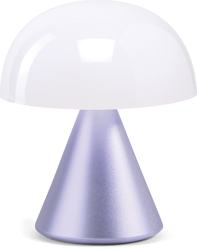 Lámpara LED Mina, mini, lila