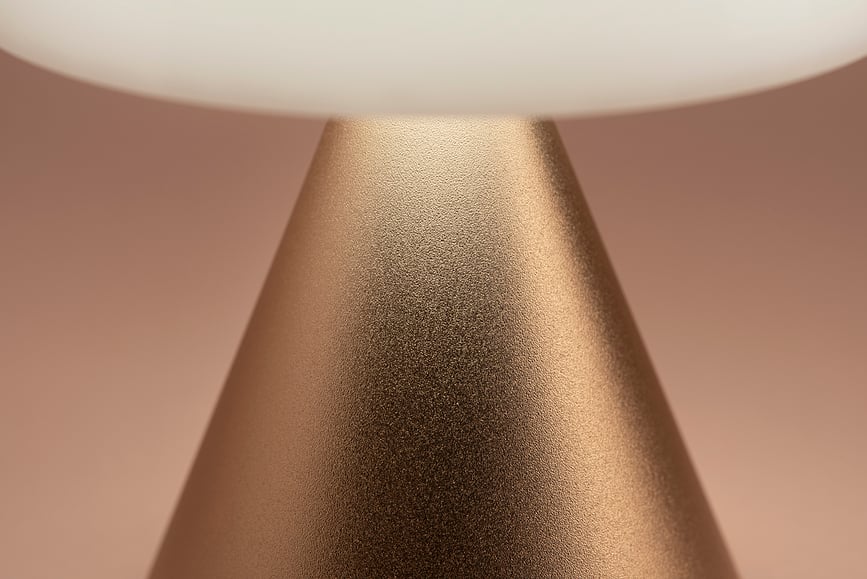 Lámpara LED Mina, mini, verde oscuro