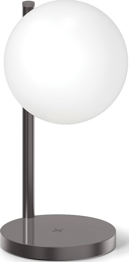 Lampe LED Bubble, gunmetal, avec chargeur