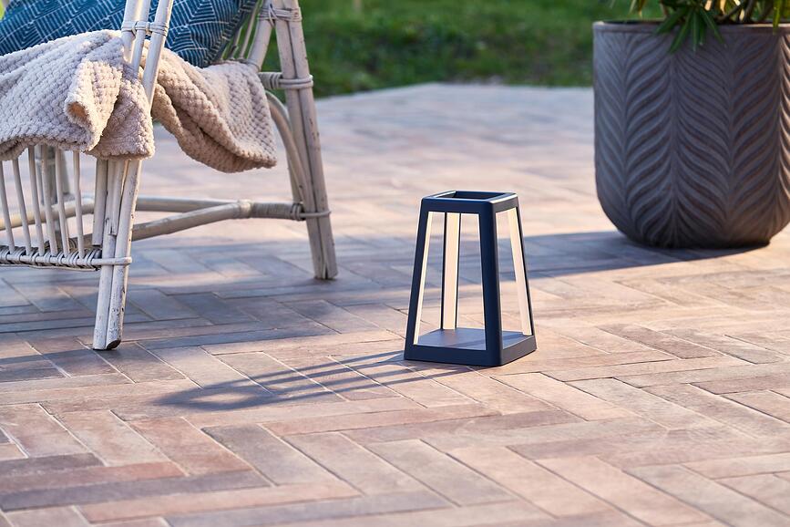 Lantern Lampe sans fil, noire