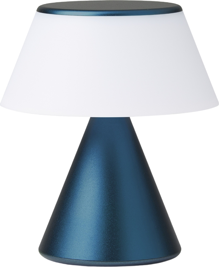 LED lampa Luma tumši zila M