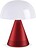 Led lampa Mina Audio ar Bluetooth skaļruni tumšsarkana L