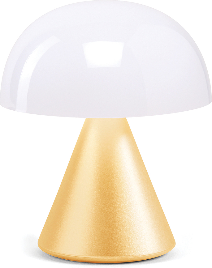 Led lampa Mina gaiši dzeltena mini