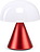 Led lampa Mina sarkana mini