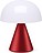 Led lampa Mina tumšsarkana M