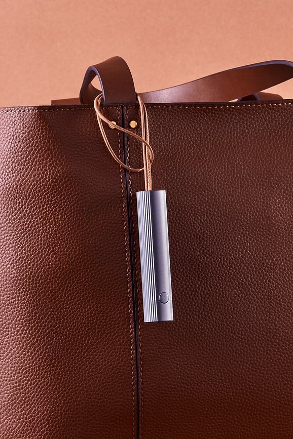 Llavero con linterna Fine, rojo