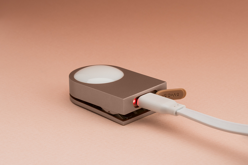 Lucie Φωτιστικό Κλιπ LED, γκρι