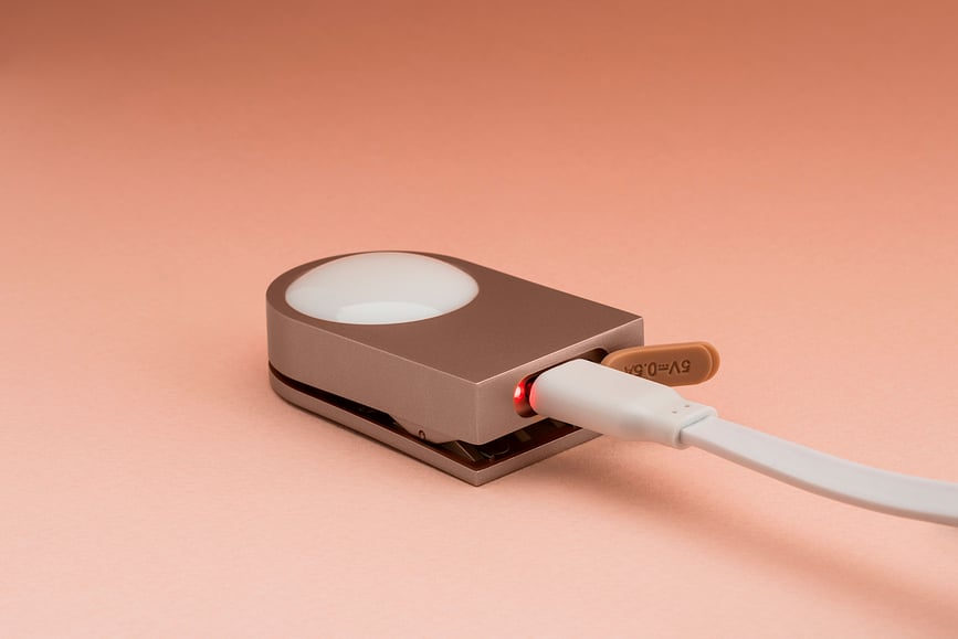 Lucie Svjetiljka LED na klip siva