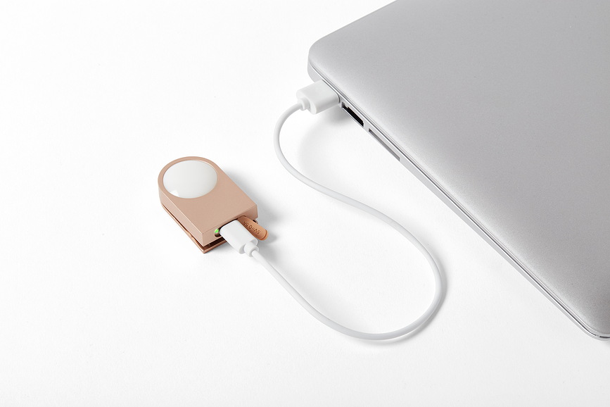 Lucie Clip LED, gris