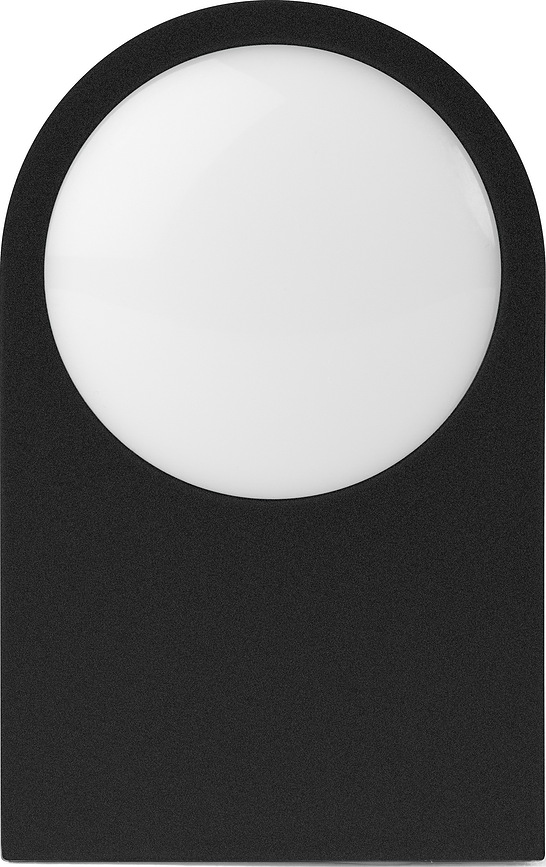 Lucie LED Lučka na sponko, črna