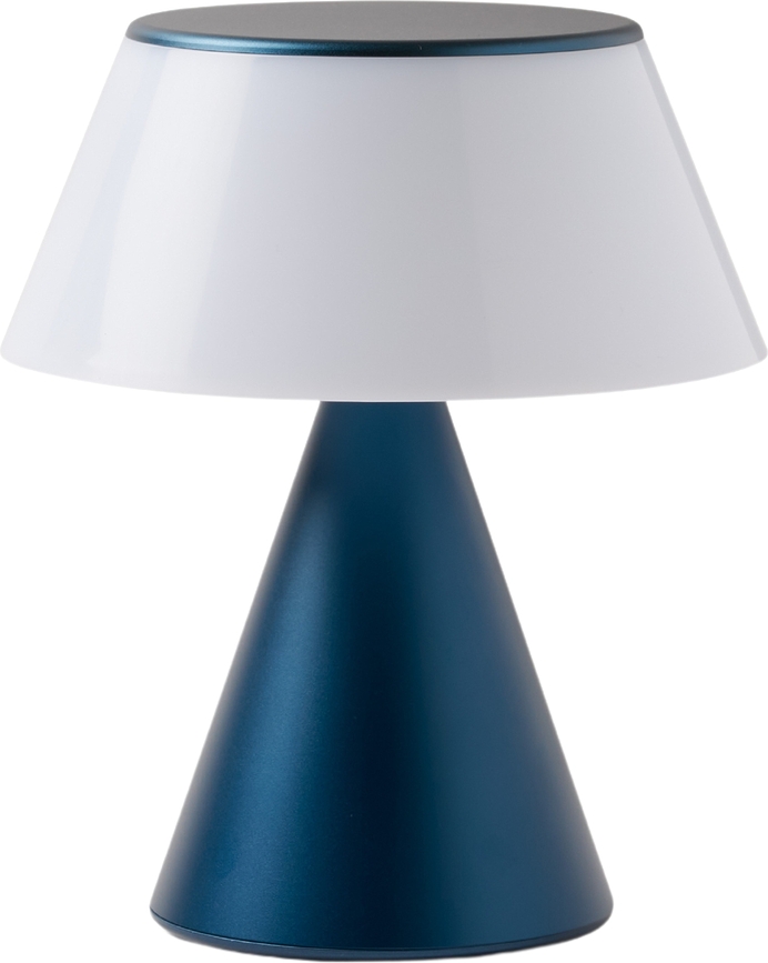 Luma L Lampe LED, bleue foncé