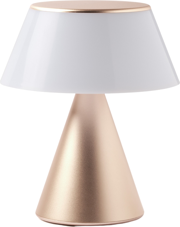 Luma Lampe LED L, dorée