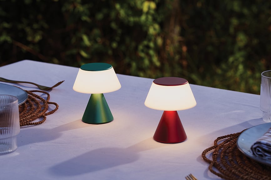 Luma M Lampe LED, rose clair