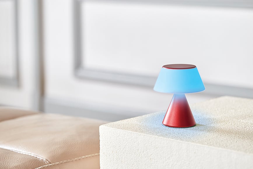 Luma M Lampe LED, rose clair