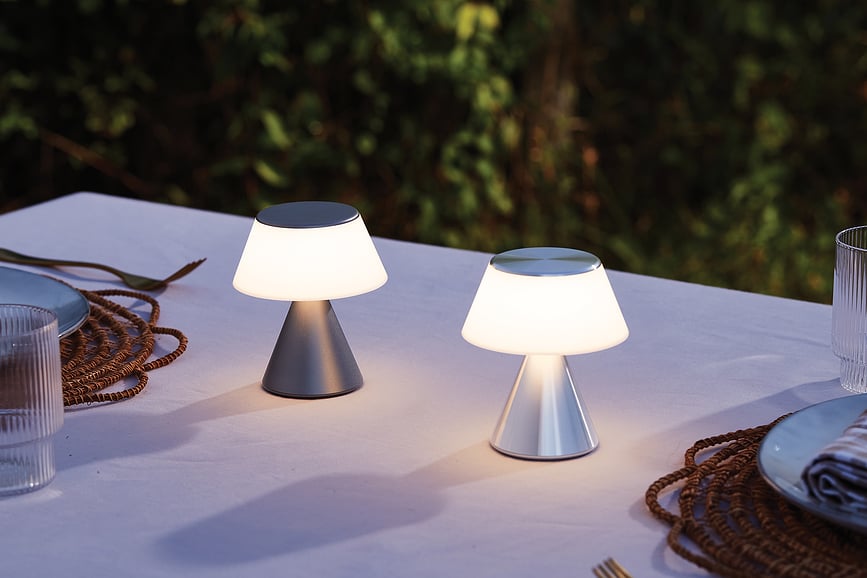 Luma M Lampe LED, rose clair