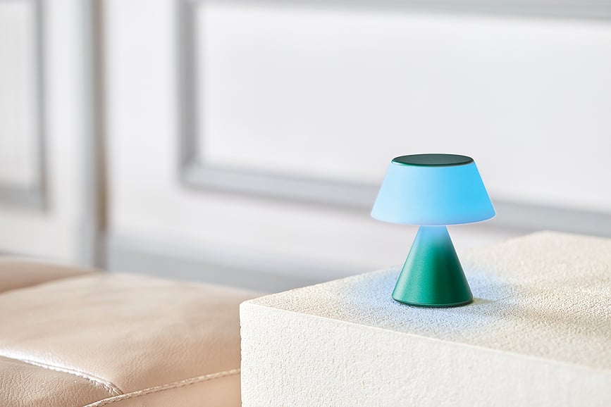 Luma M Lampe LED, rose clair