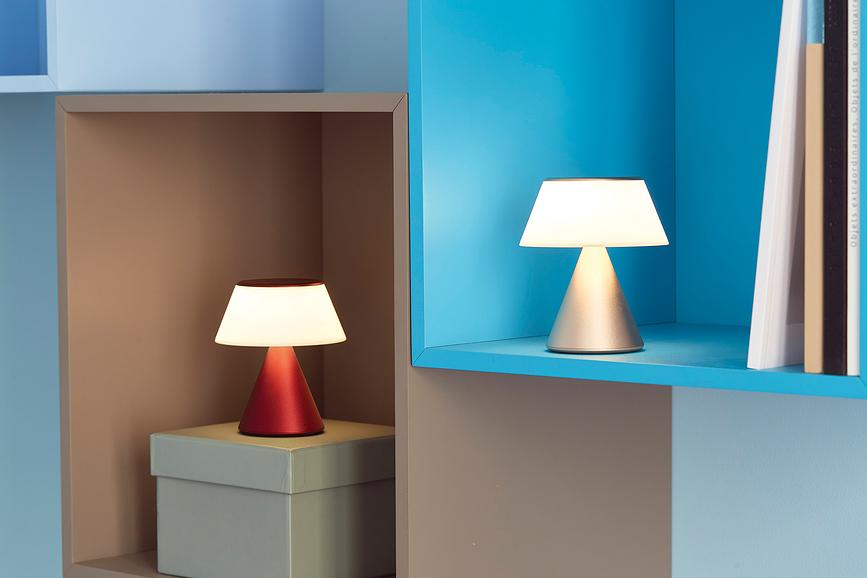 Luma M Lampe LED, rose clair