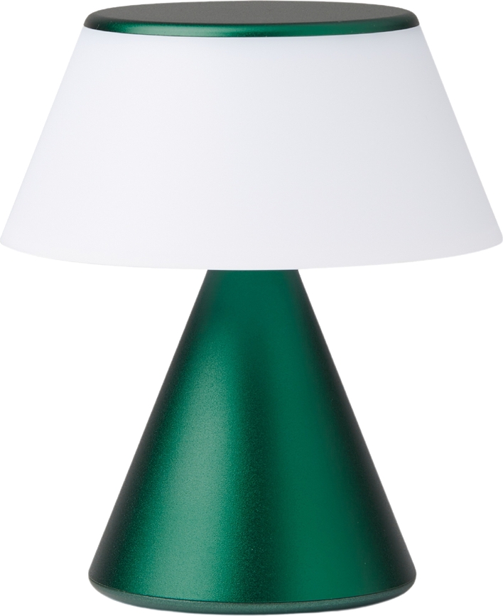 Luma M LED svetilka, temno zelena