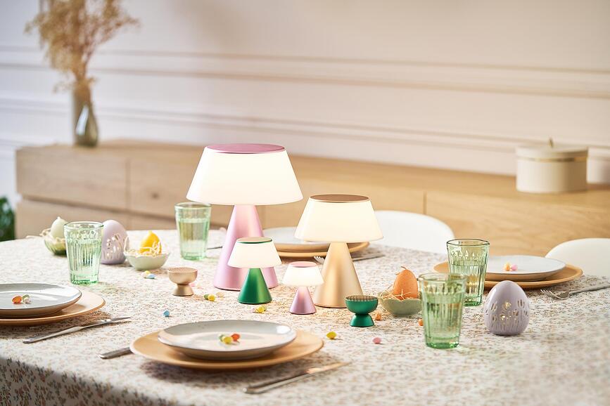 Luma L Φωτιστικό LED, ανοιχτό ροζ