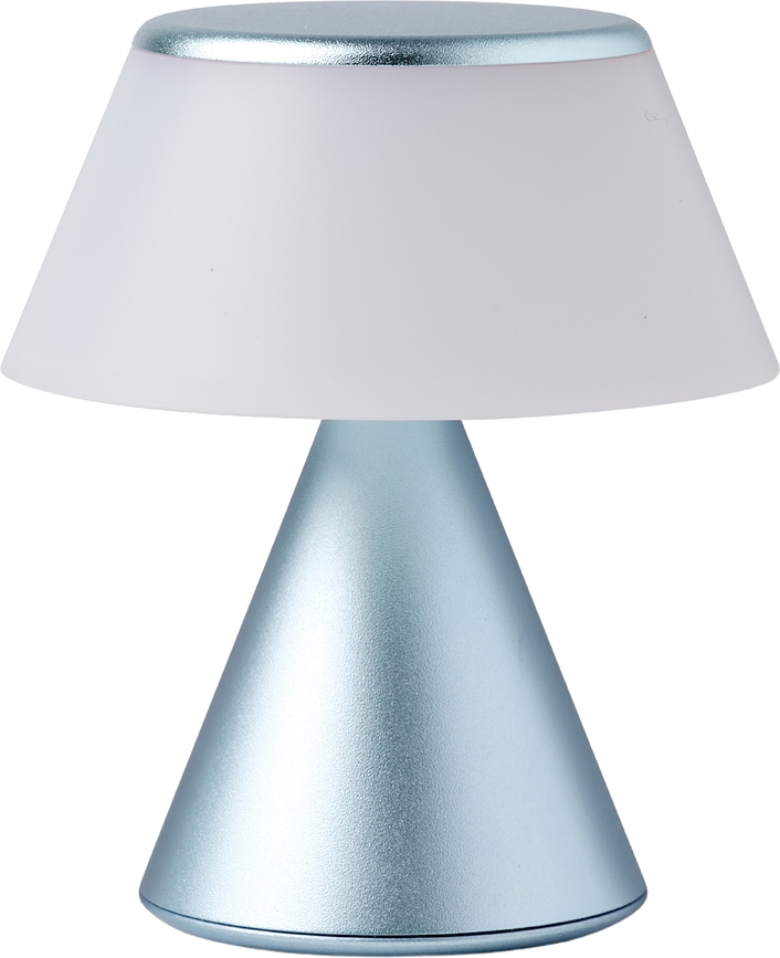 Luma S LED svetilka, svetlo modra