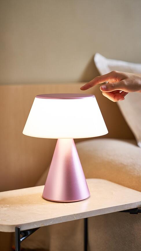 Luma XL Lampa LED tamno srebrna