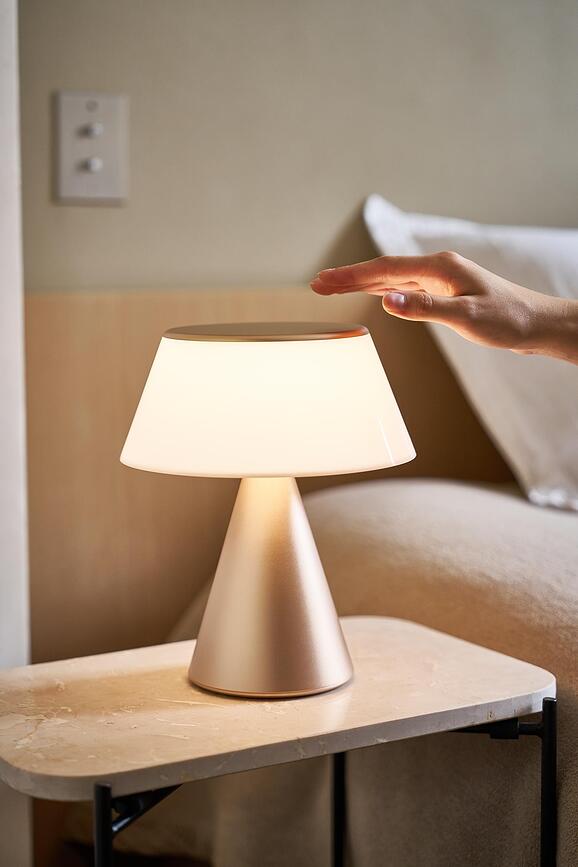 Luma XL Lampe LED, argent foncé