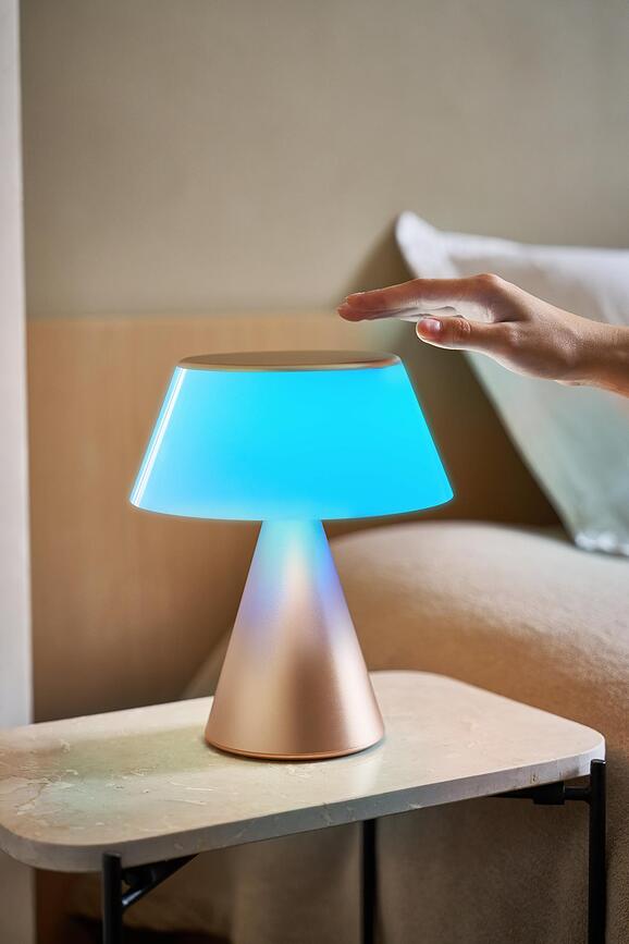 Luma XL Lampe LED, argent foncé