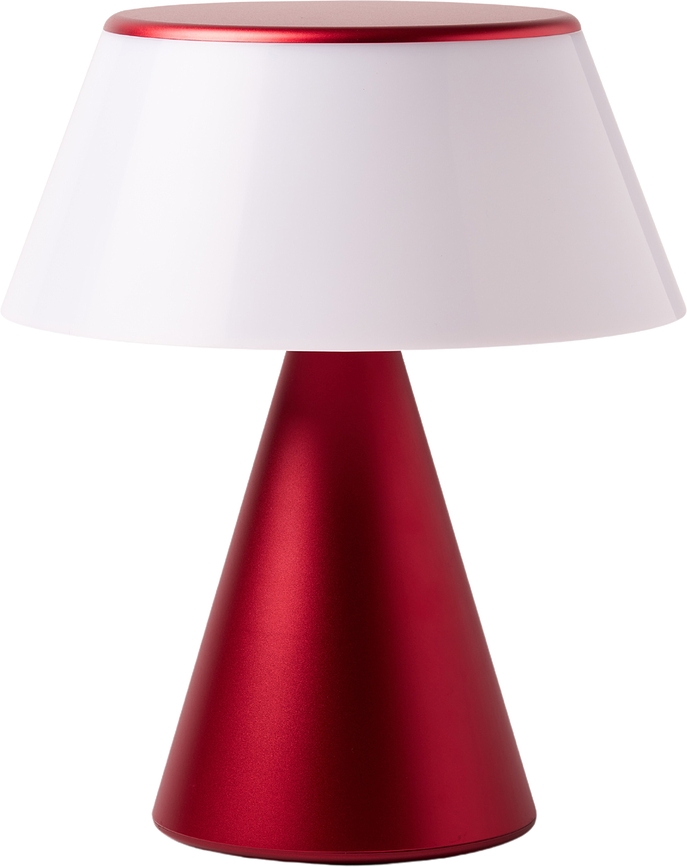 Luma XL LED Svetilka, temno rdeča