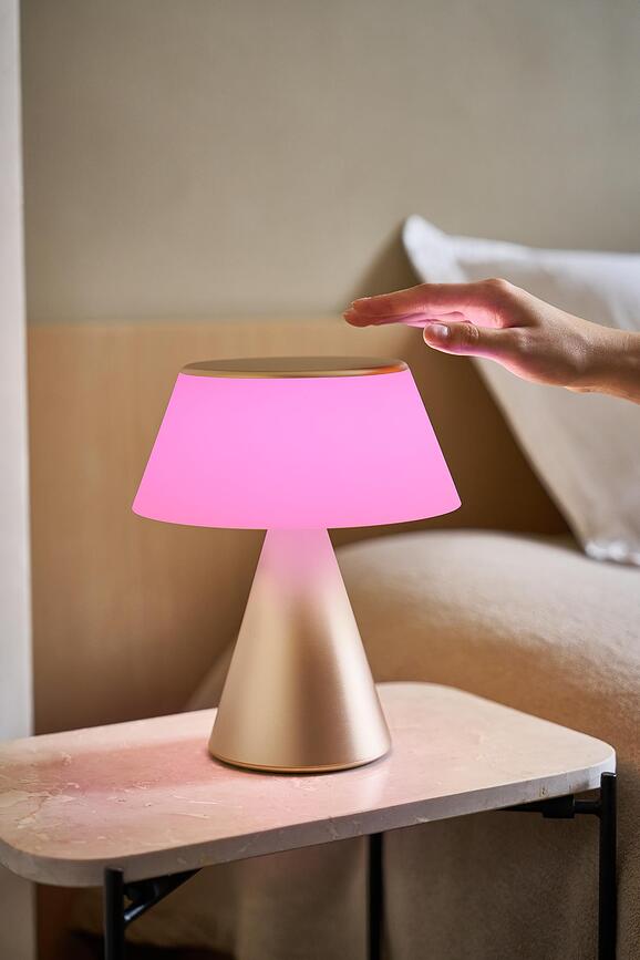 Luma XL LED svetilka, temno srebrna